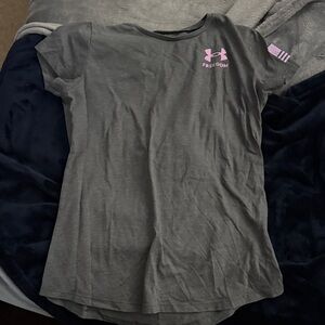 Under Armour Kids Dark Gray Freedom Tee